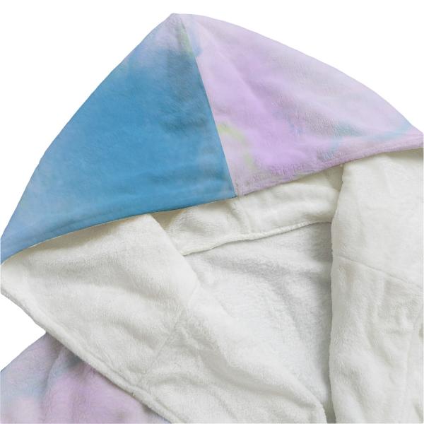 Bunter Bademantel JayJay aus Flanell – flauschig & farbenfroh, Größen S–2XL